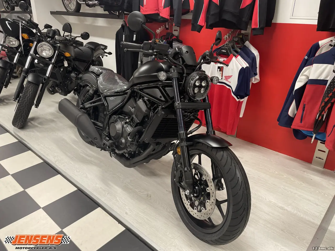 Billede 3 - Honda CMX 1100 Rebel Special eddition matsort eneste i dk