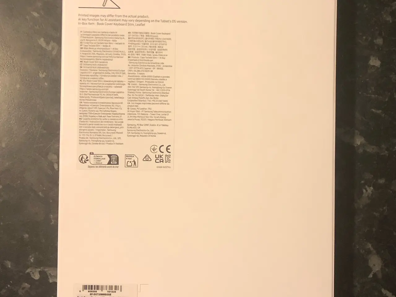 Billede 3 - Galaxy Tab S10 FE WIFI og Book Cover Keyboard Slim