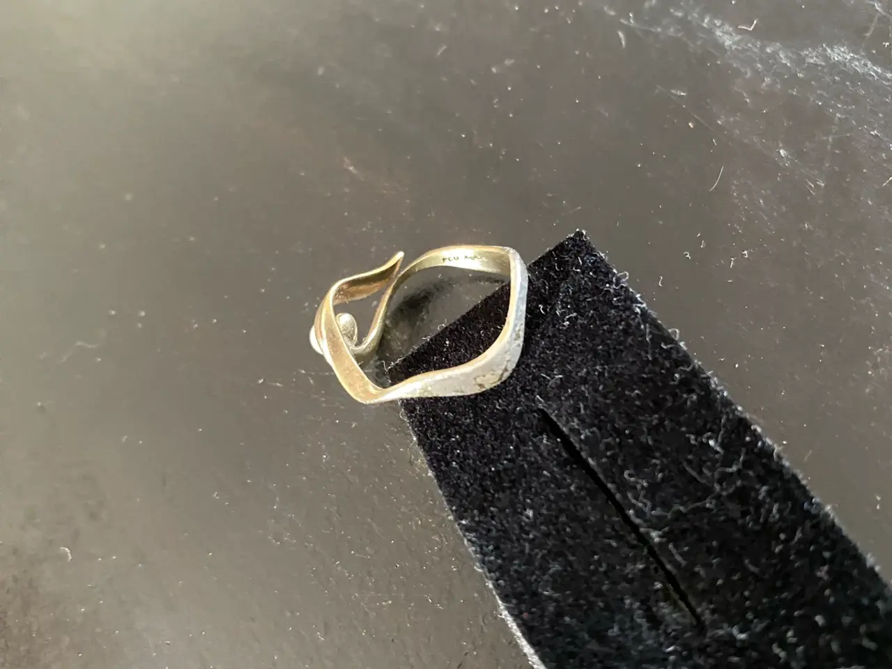 Billede 5 - Guldbelagt ring 