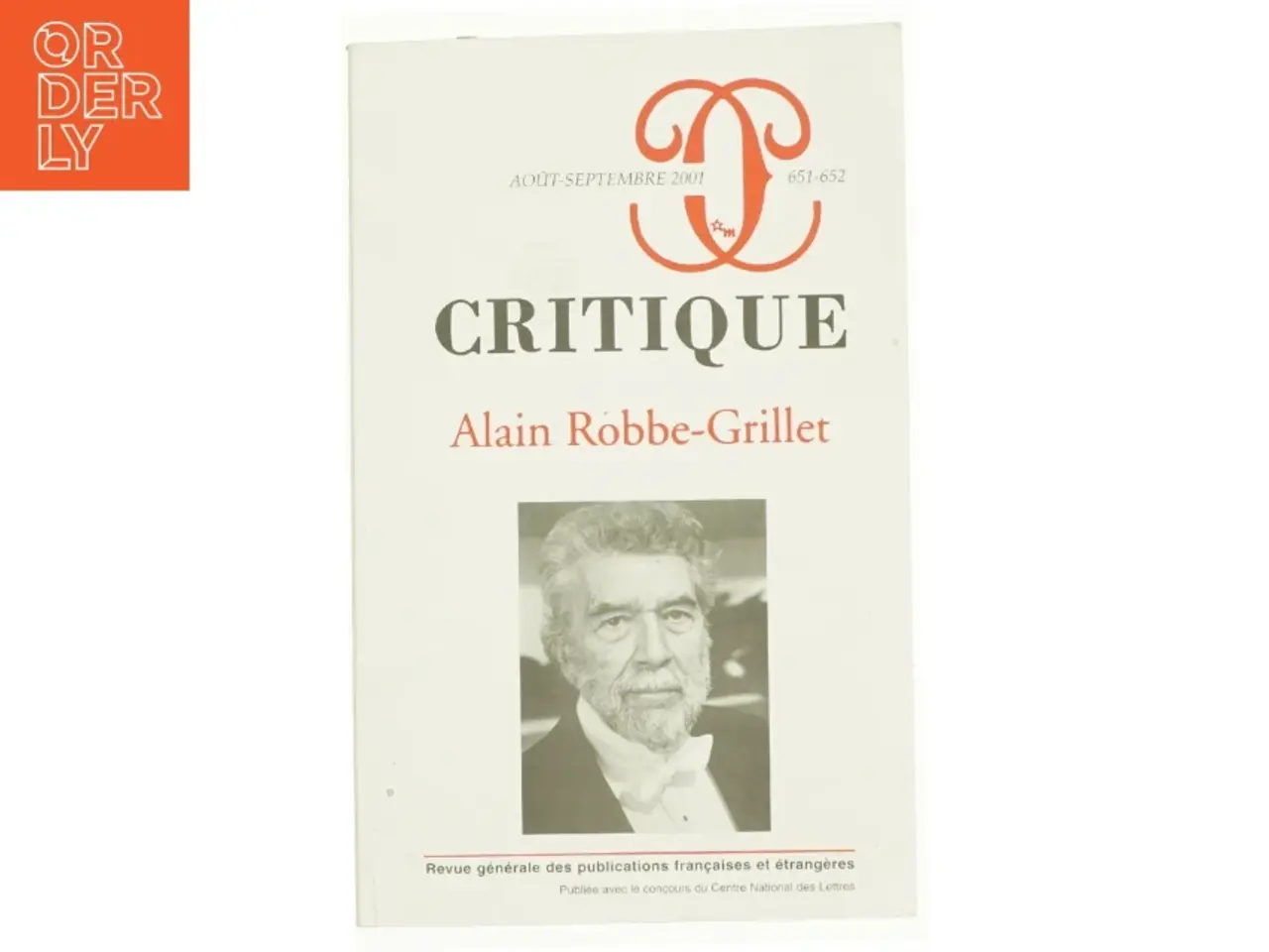 Billede 1 - Critique Numéro 651-652 : Alain Robbe-Grillet af Collectif (Bog)