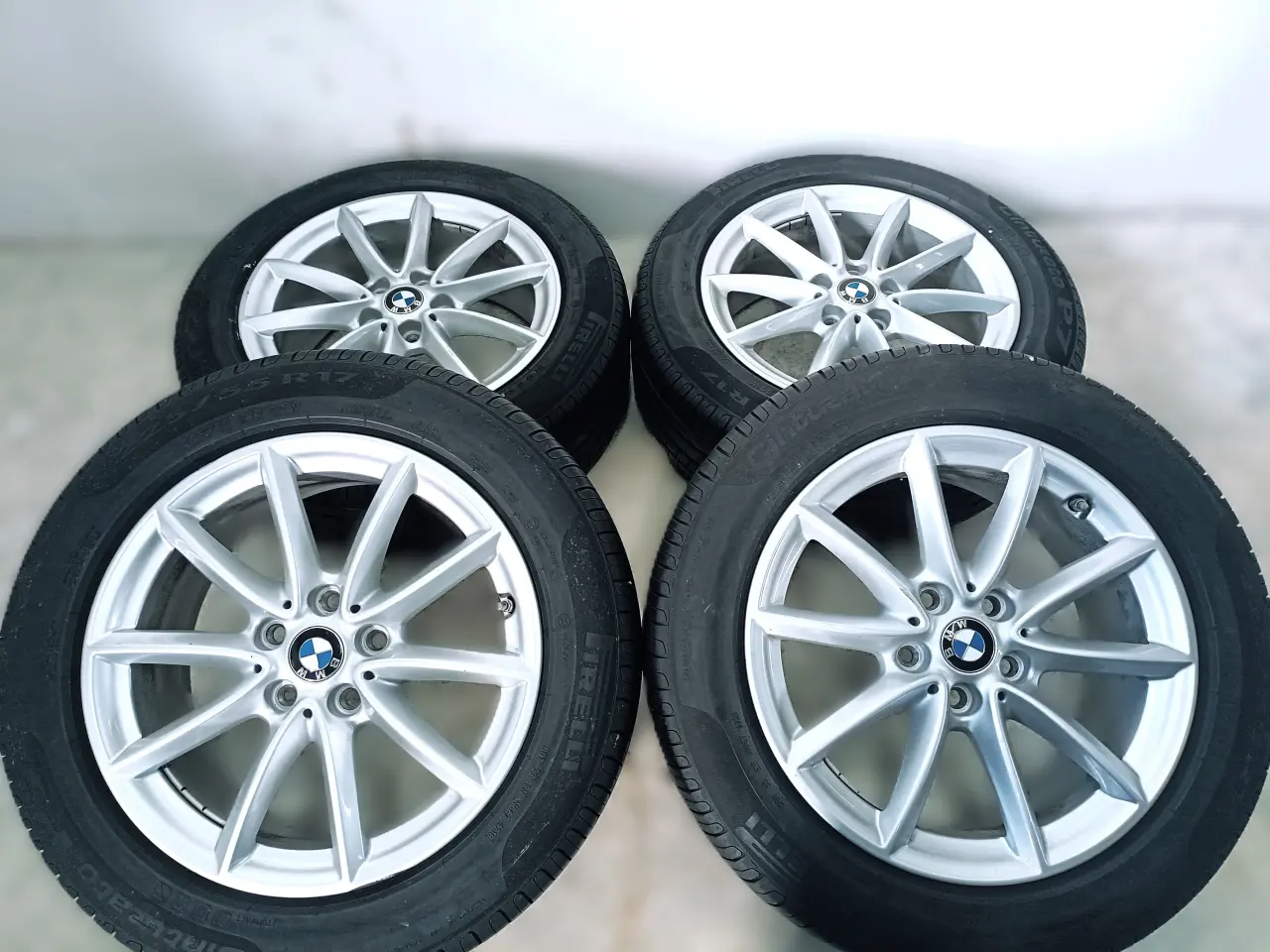 Billede 3 - 5x112 17" ET52 nav 66,6ø BMW sommersæt inkl.TPMS