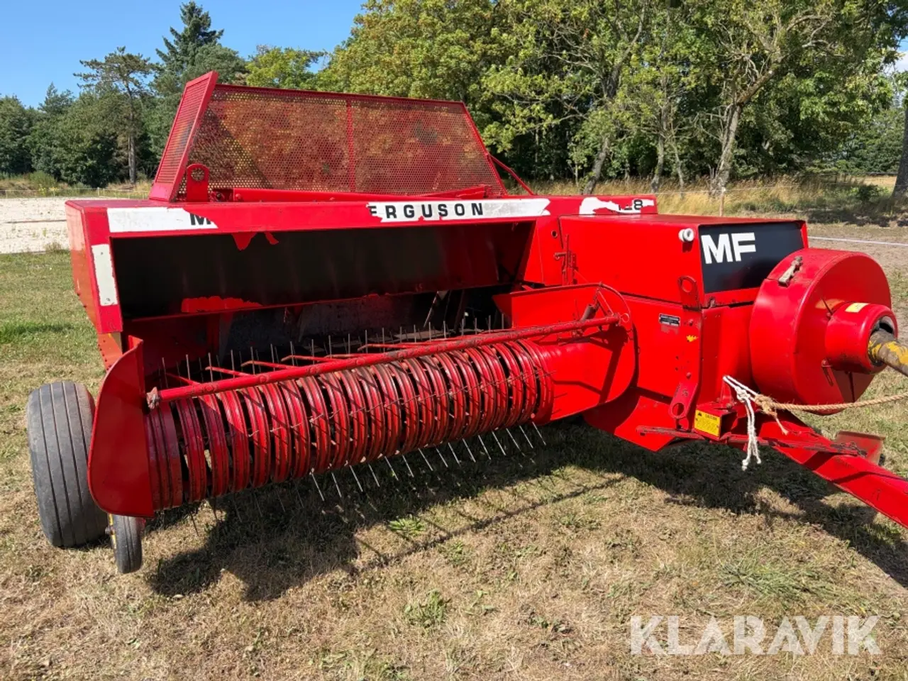 Billede 1 - Ballepresser Massey Ferguson 128