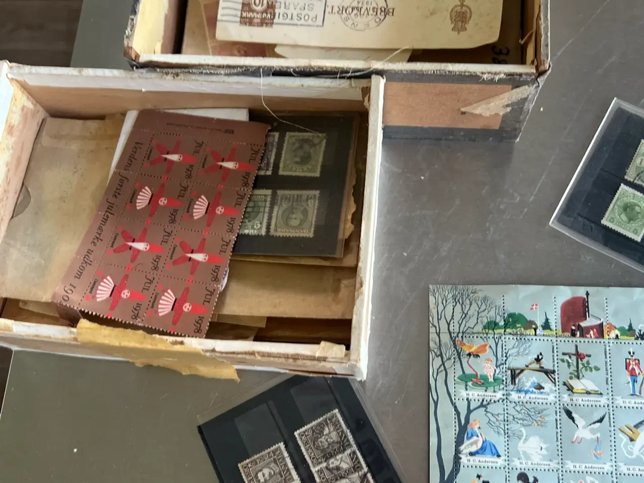 Billede 10 - Julefrimærker i årene 1928-1954 og blandet samling