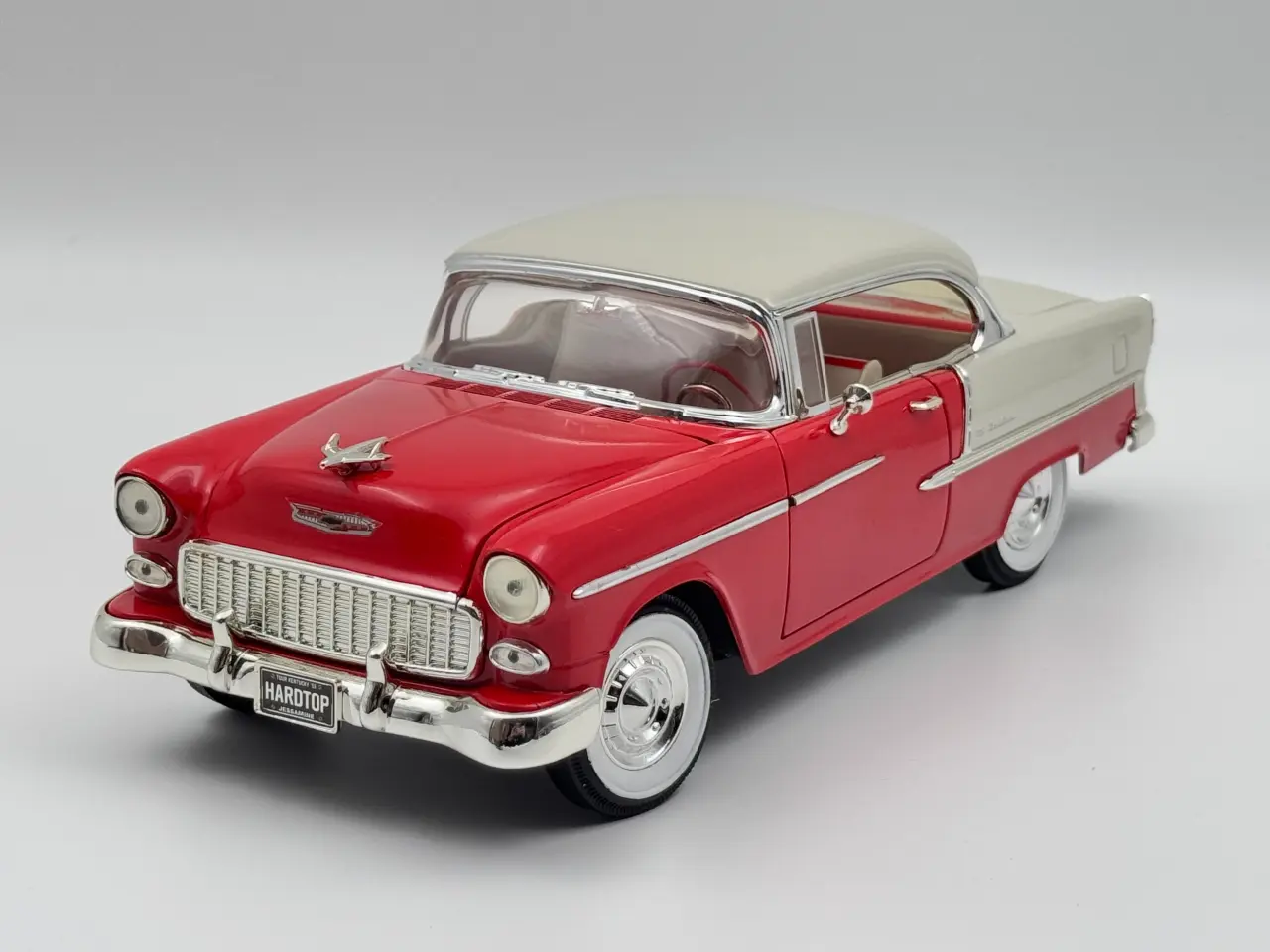 Billede 2 - 1955 Chevrolet Bel Air 1:18 Flot og detaljeret