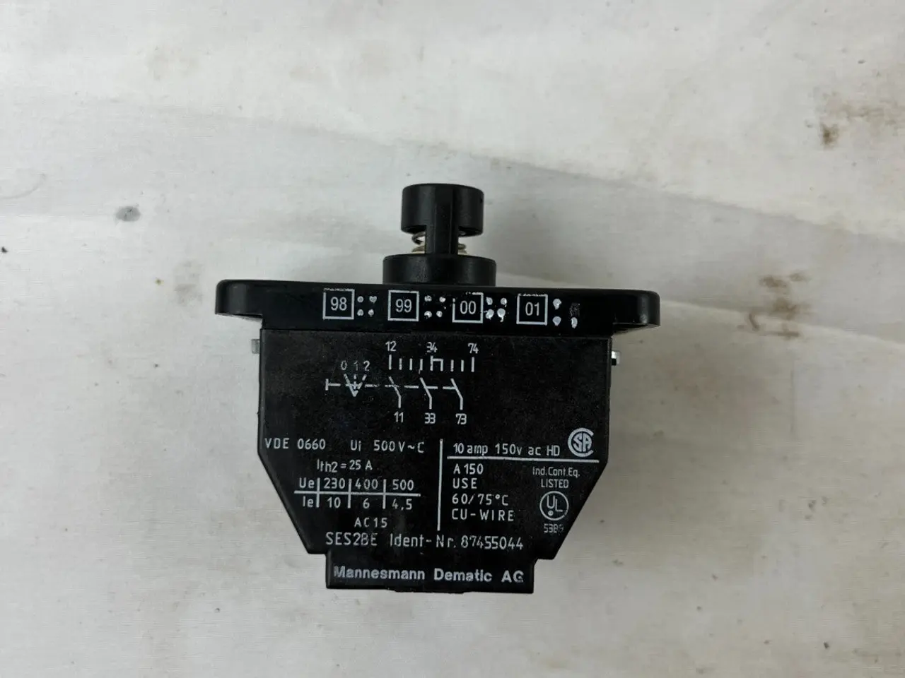Billede 2 - Demag SES2BE 87455044 Cam endestopkontakt Contact