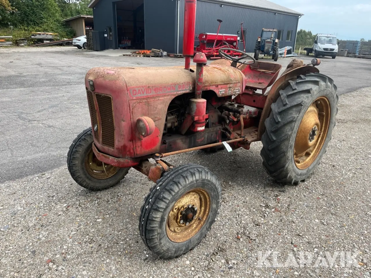Billede 1 - Traktor David Brown 880/C 4 Cylindret.