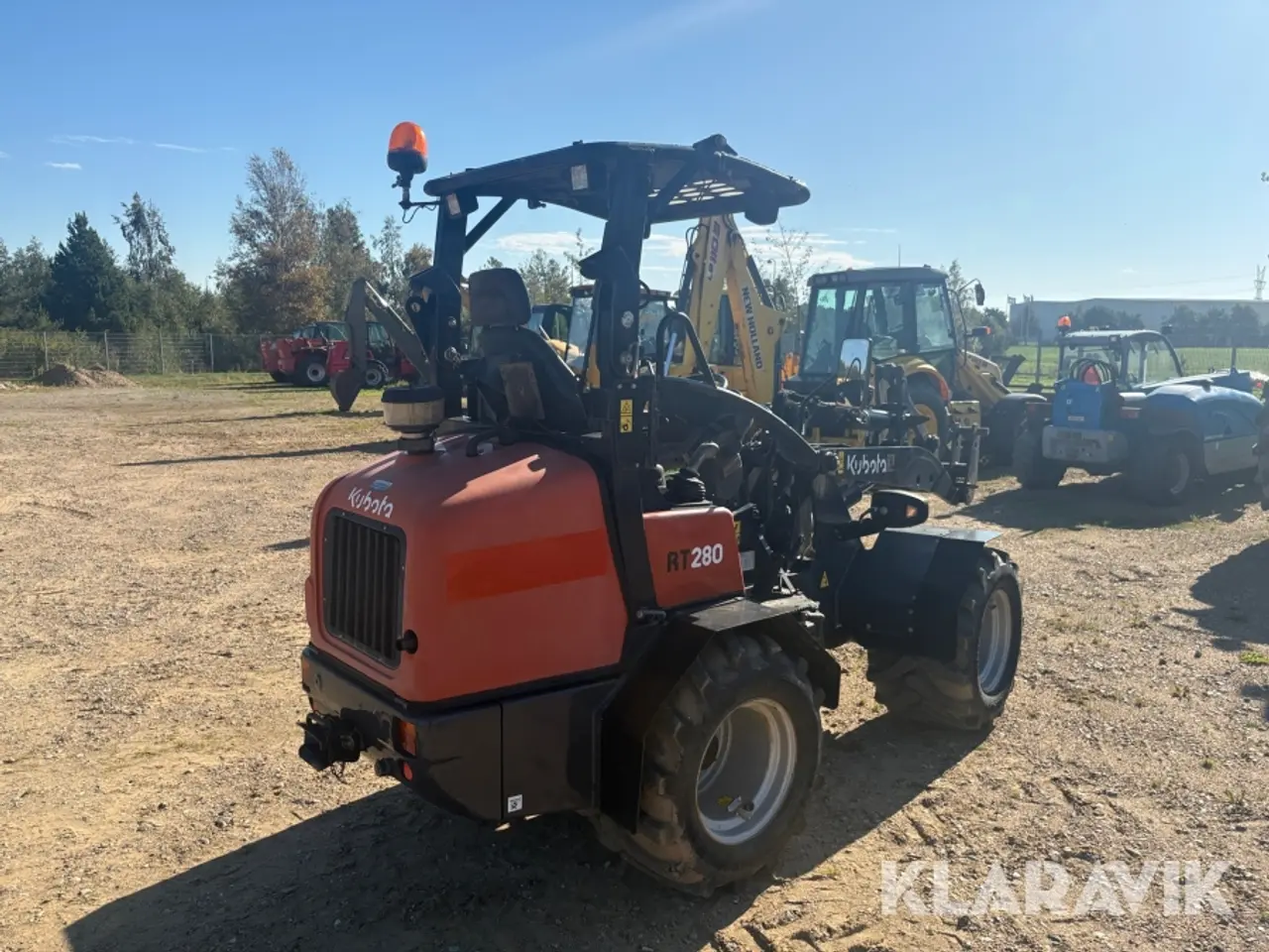 Billede 5 - Minilæsser Kubota RT280 med tilbehør