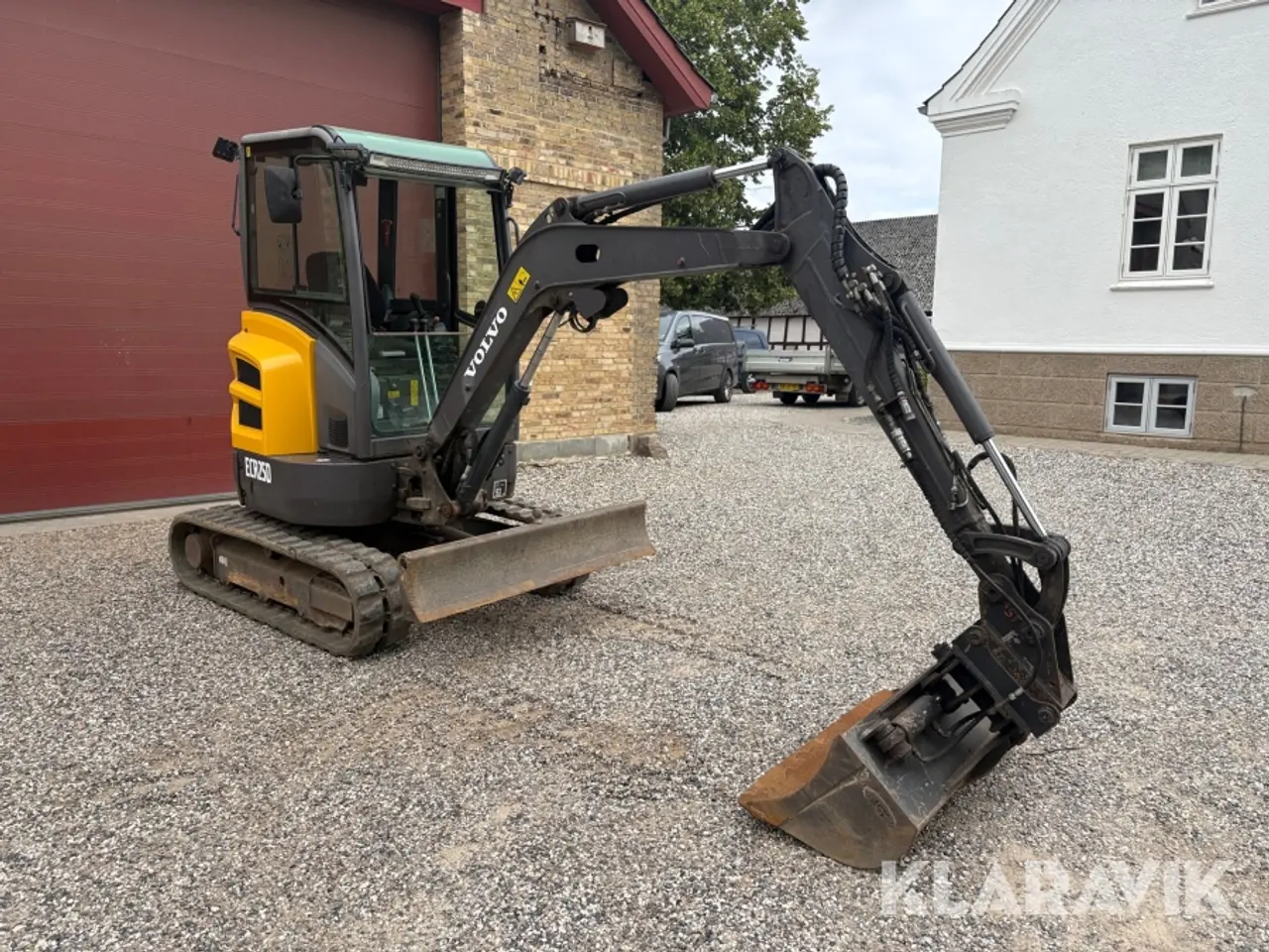 Billede 7 - Minigraver Volvo ECR25D med skovle