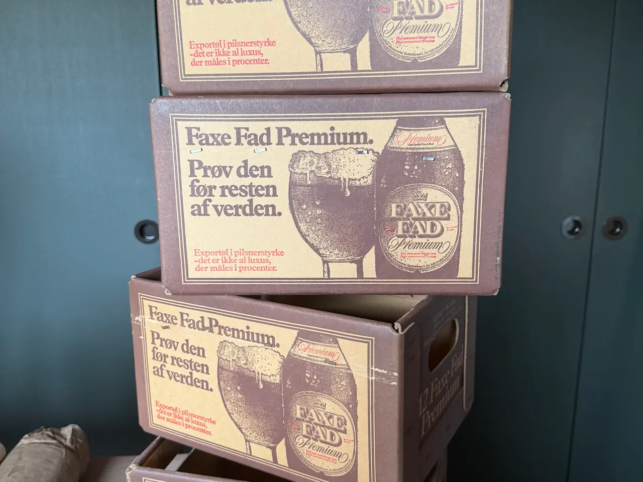 Billede 1 - Øl kasser FAXE FAD