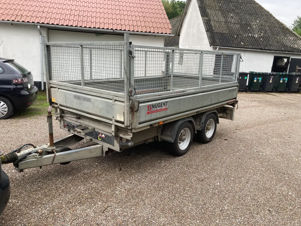 Billede 2 - Tiptrailer 3500kg leje