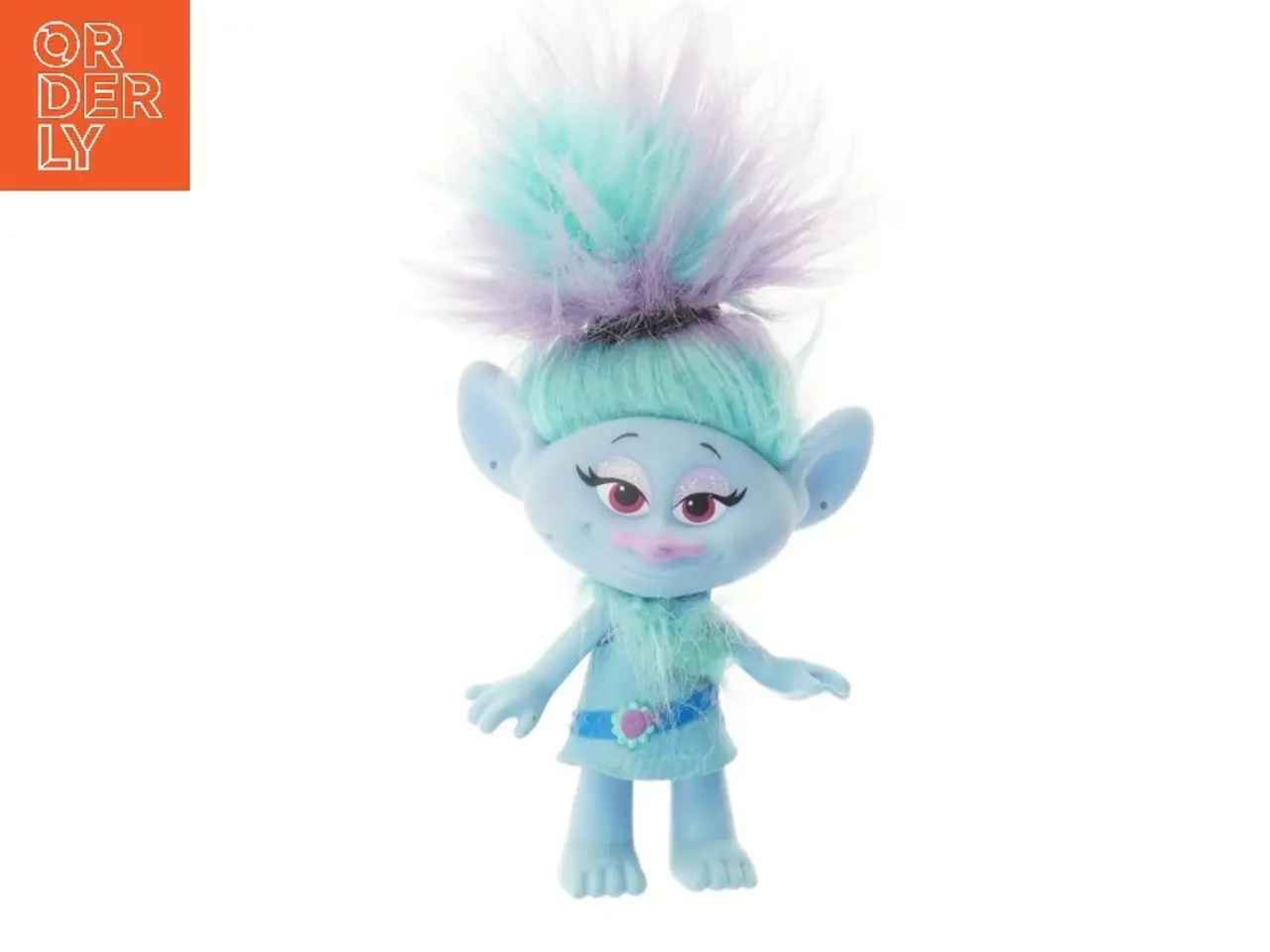 Billede 1 - Troll dukke med farverigt hår fra Trolls (str. 20 cm)