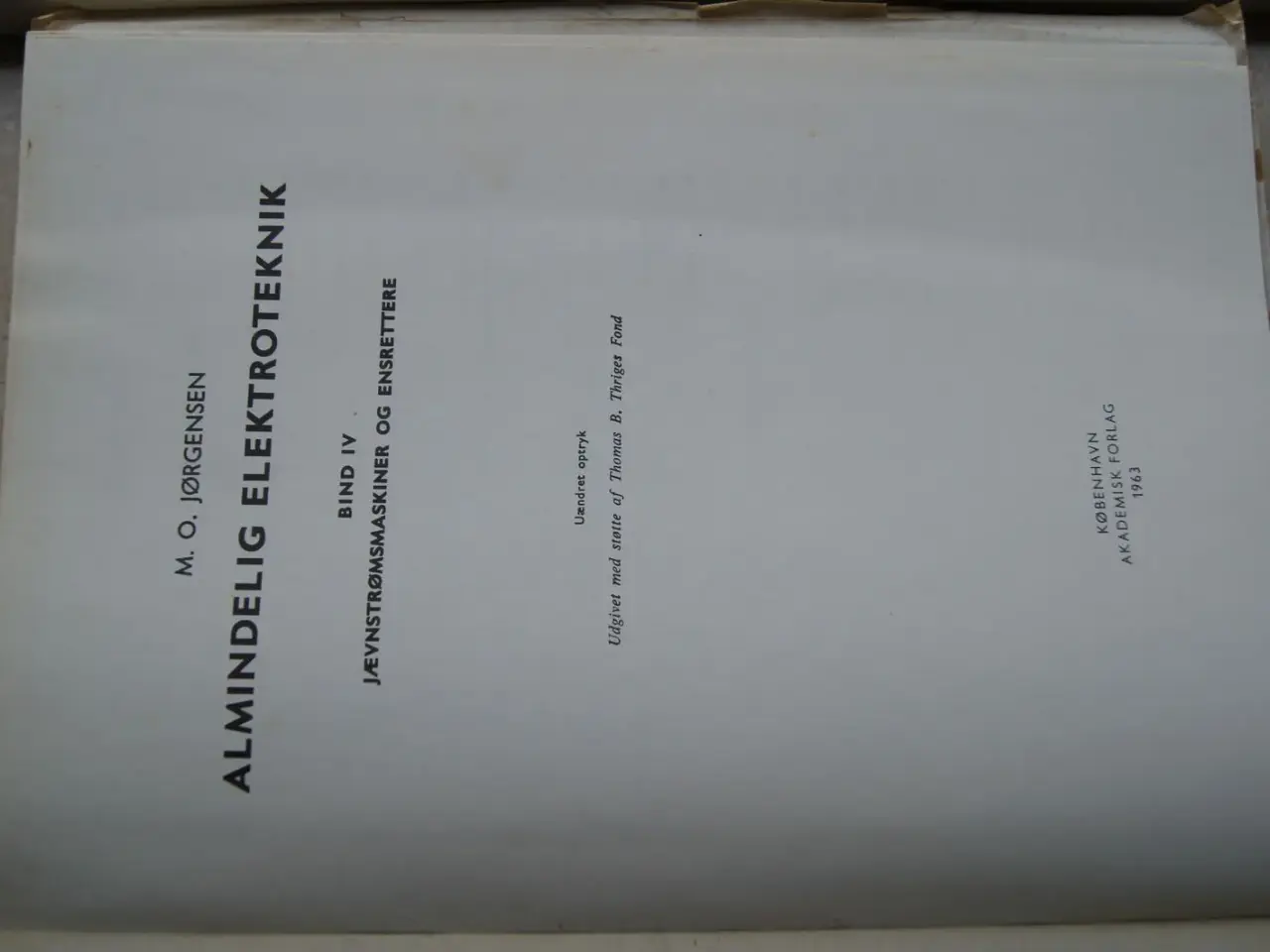 Billede 1 - M. O Jørgensen, Alm. elektroteknik.