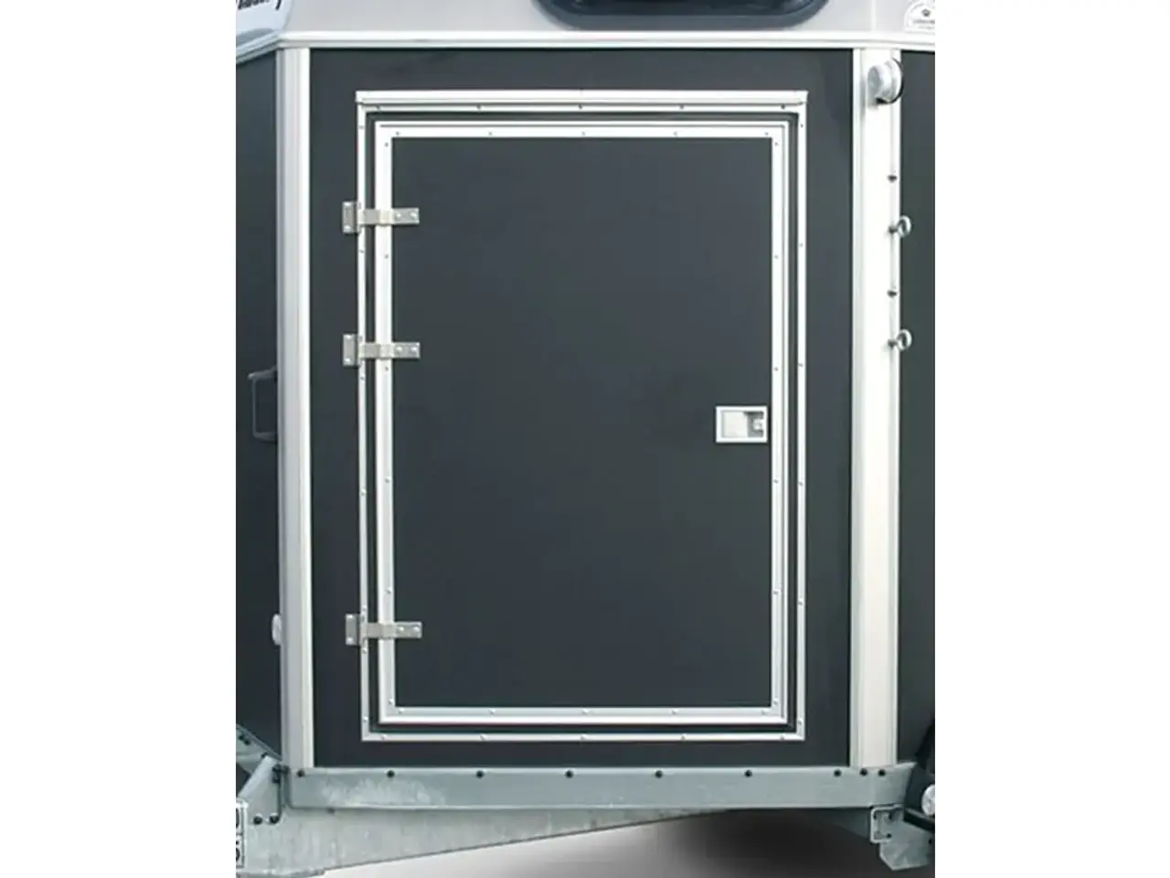 Billede 1 - Plade 15x1500x1122mm Sort/Hvid