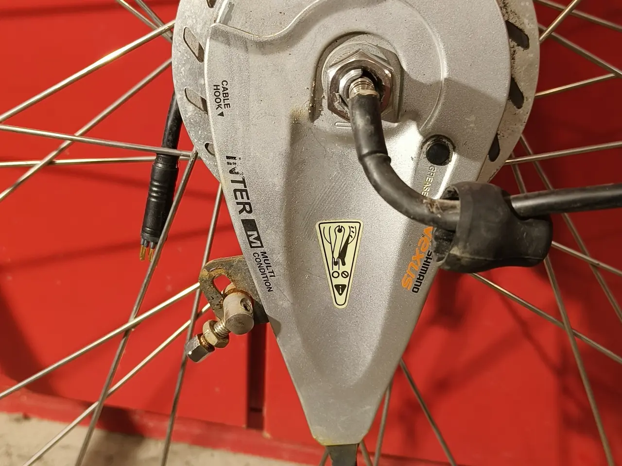 Billede 2 - 36 Volt forhjul-navmotor på 250W