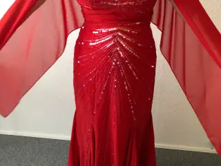 Elegant lang gallakjole