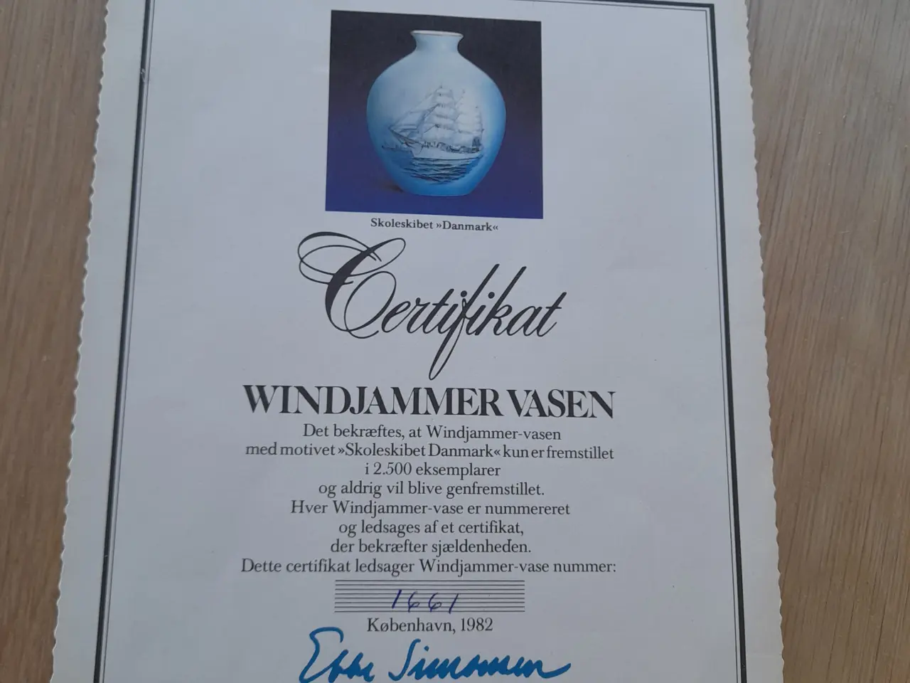 Billede 4 - Windjammer vase