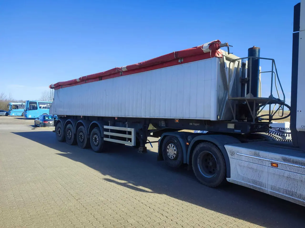 Billede 1 - Nysynet 4 akslet hk tipper trailer