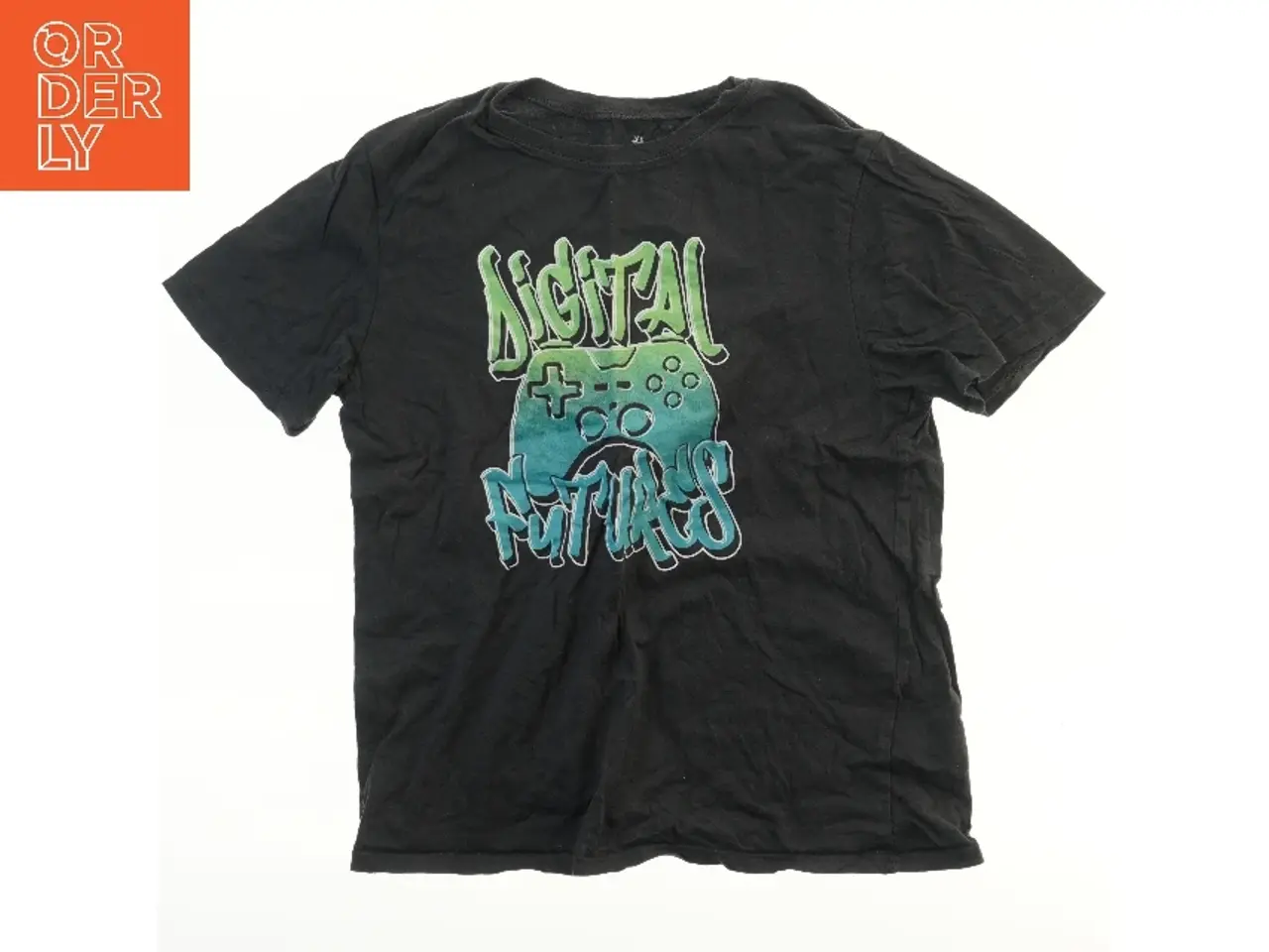 Billede 1 - T-shirt med print fra H&M (str. 152)