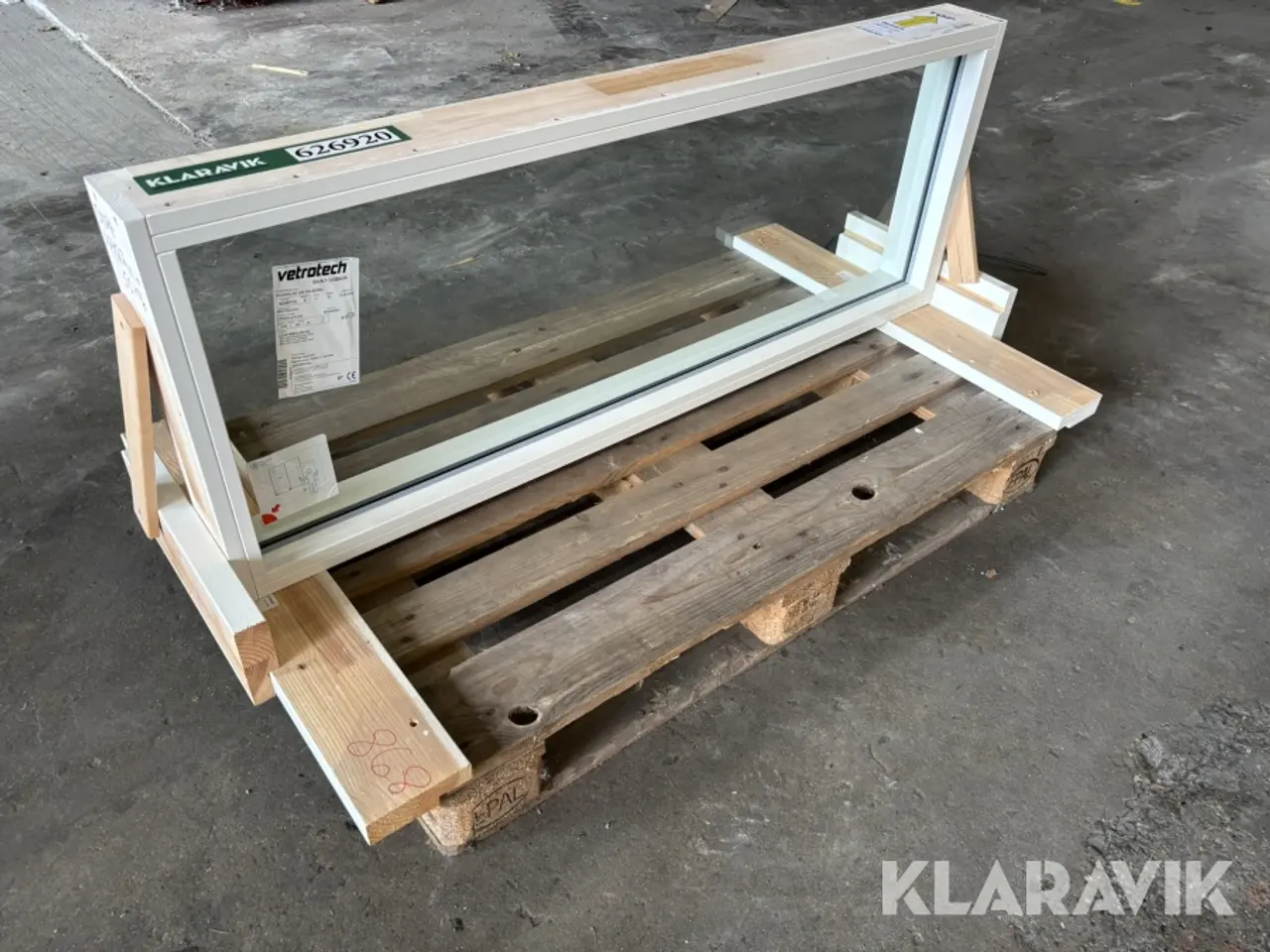 Billede 1 - Vindue VELFAC 1354 x 508 mm 1 styk
