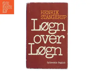Løgn over Løgn af Henrik Stangerup (Bog)
