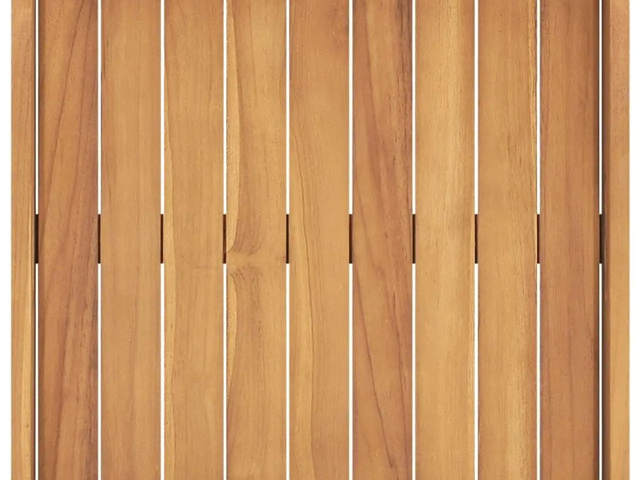 Billede 5 - Serveringsbakke i massivt teaktræ - 50 x 50 cm
