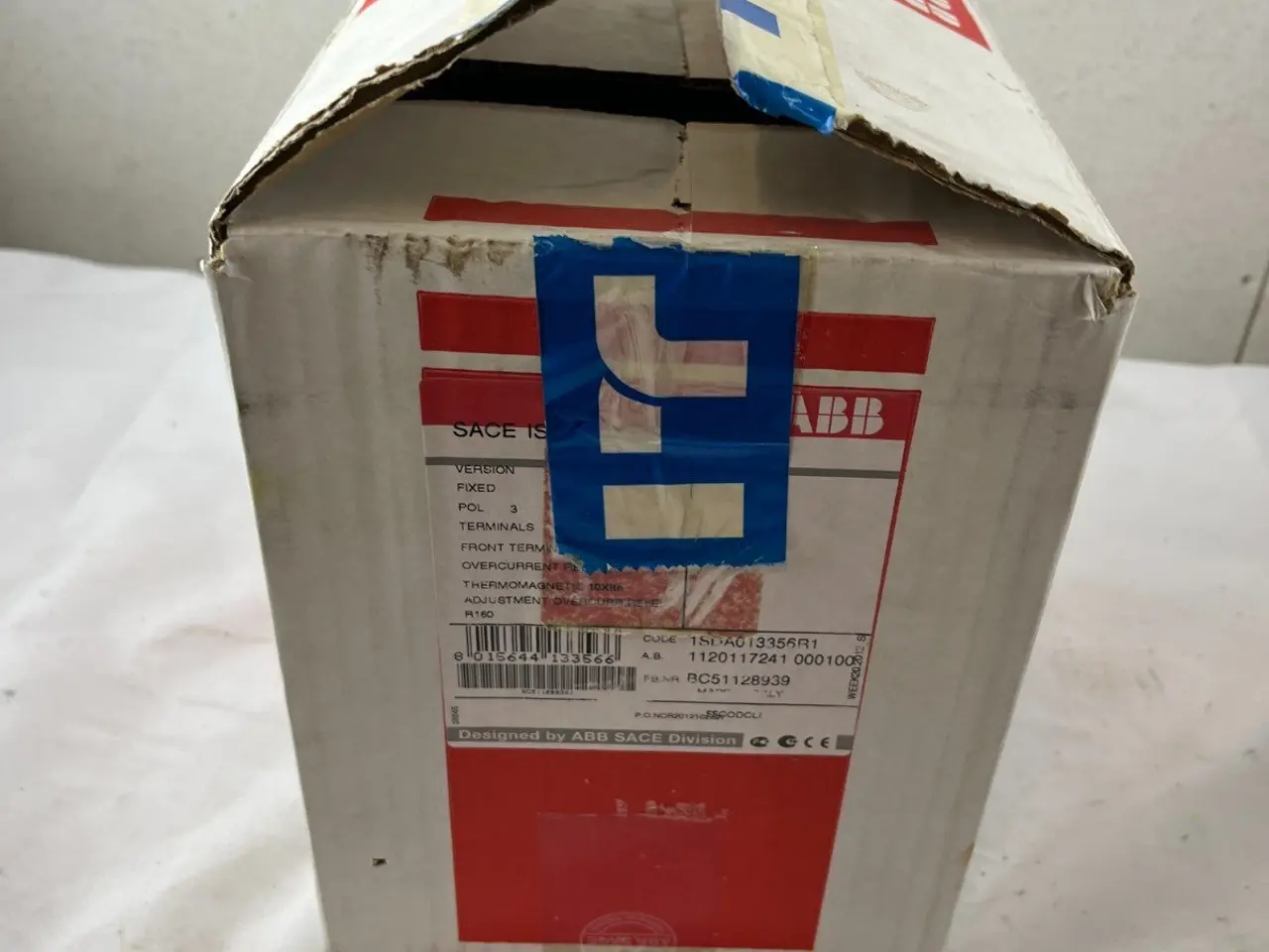 Billede 10 - ABB SACE Isomax S3N 160A 3 Pole MCCB T3S-S3
