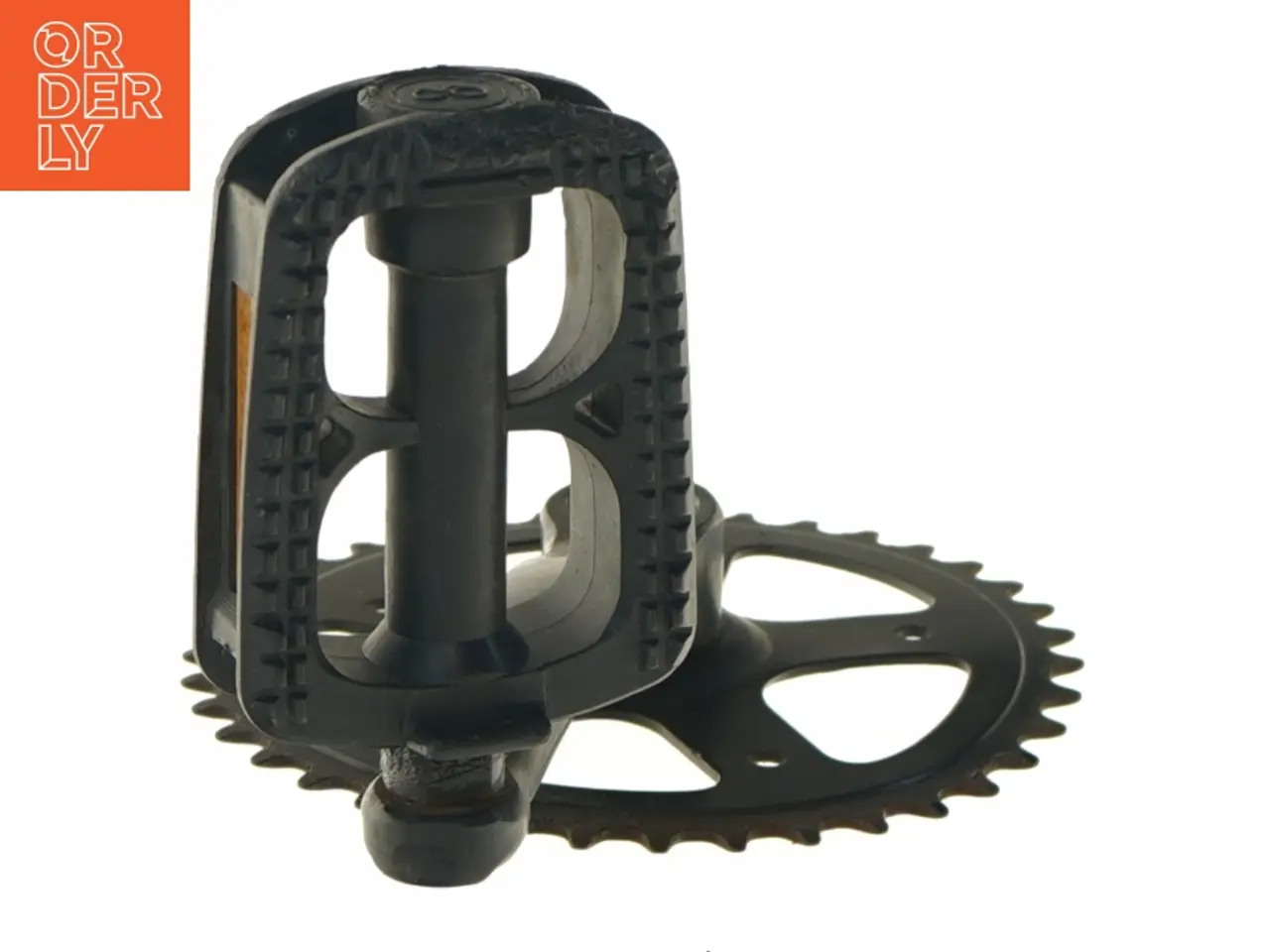 Billede 2 - Cykel pedal og kranksæt (str. 26x16 cm)
