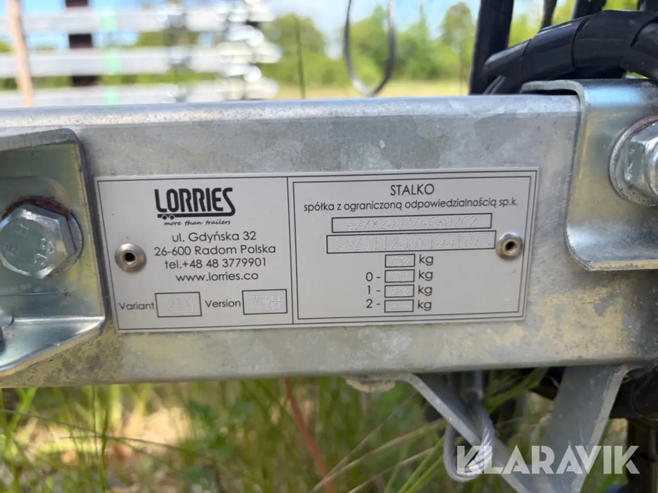 Billede 5 - Bådtrailer/jetski-trailer 3 styk LORRIES 21N / 750RR