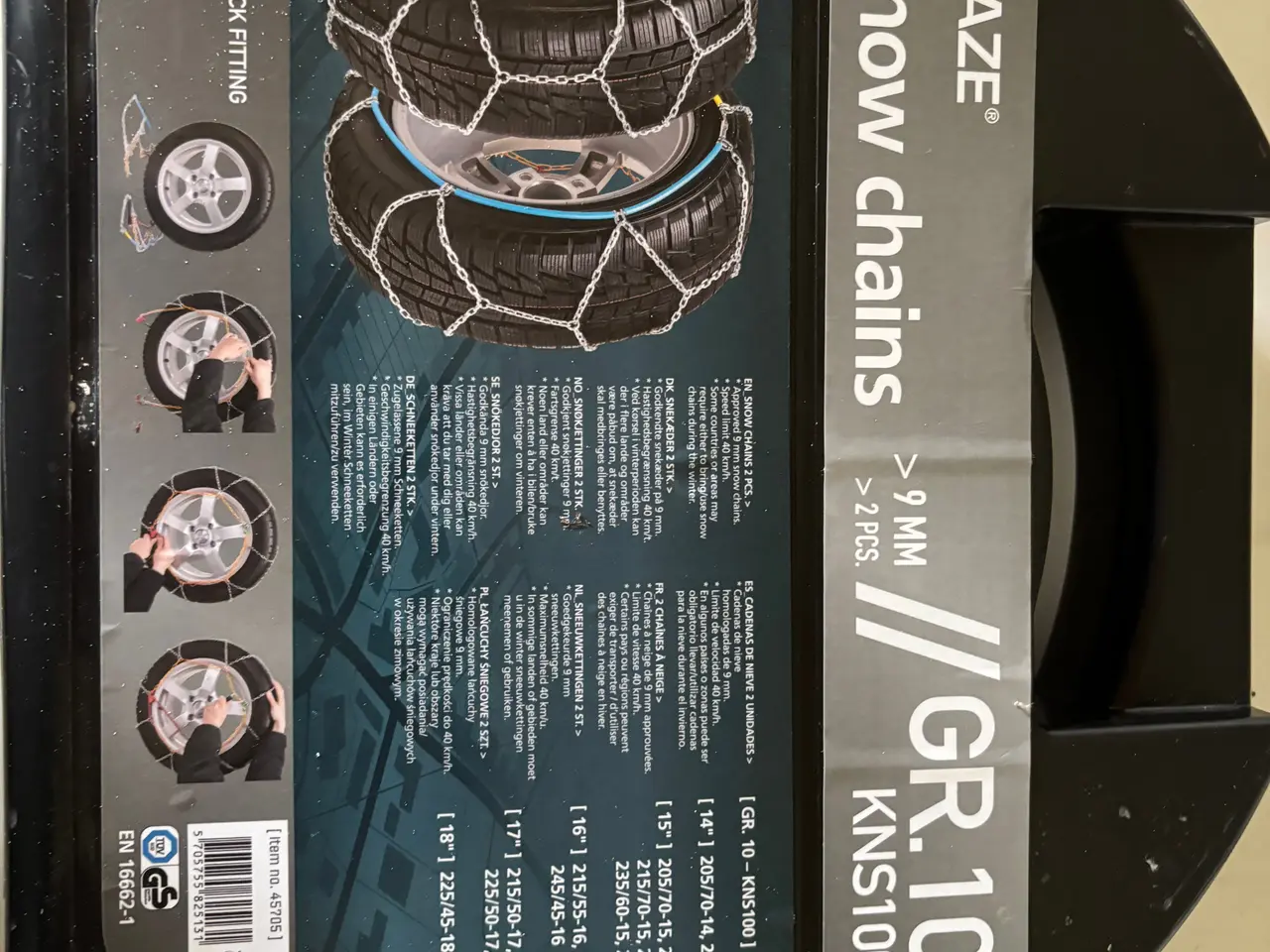 Billede 1 - Snekæder KNS100 GR.10