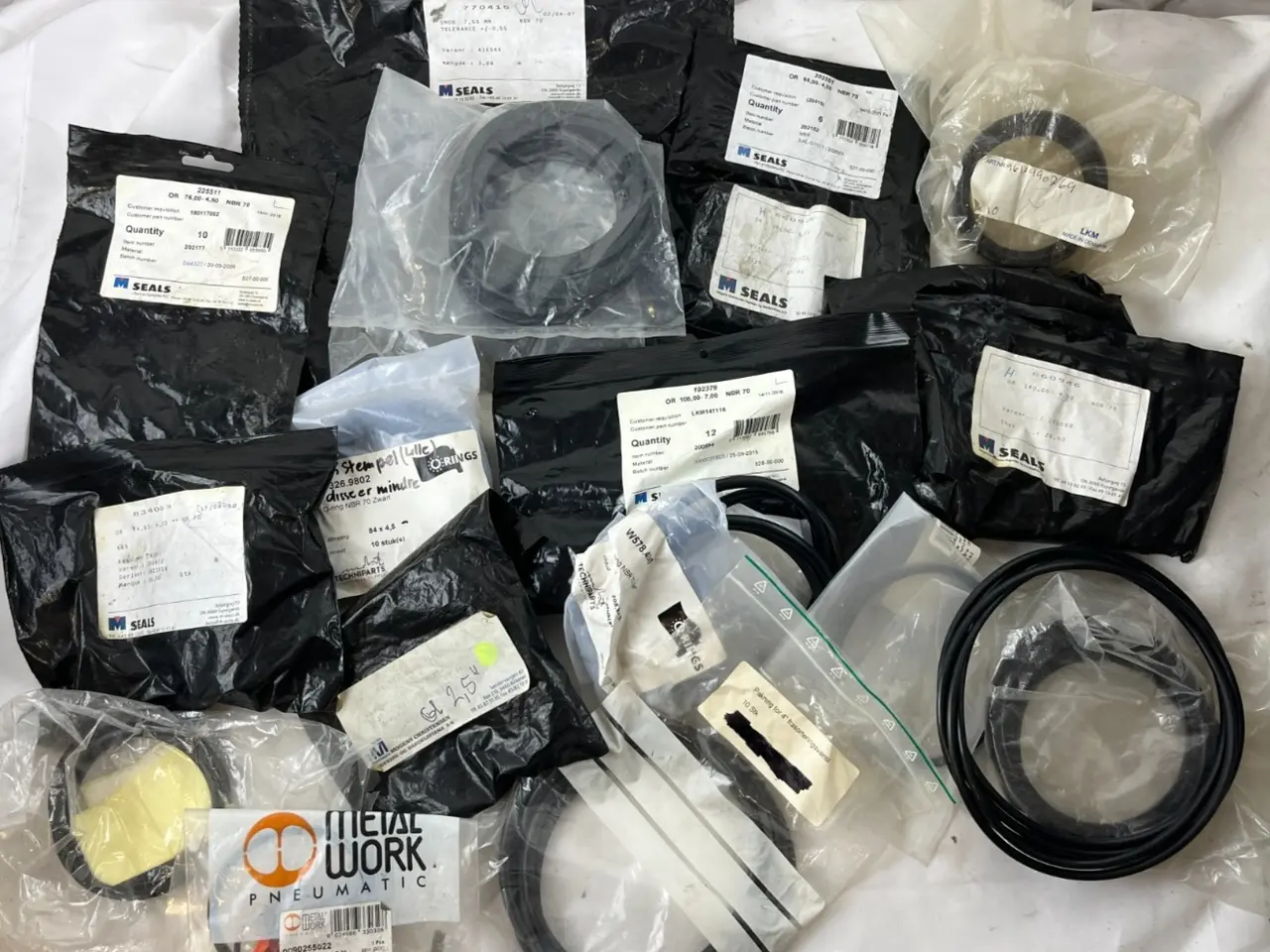 Billede 1 - O-Ring Gasket Seal parti NBR EPDM Pneumatic Sizes