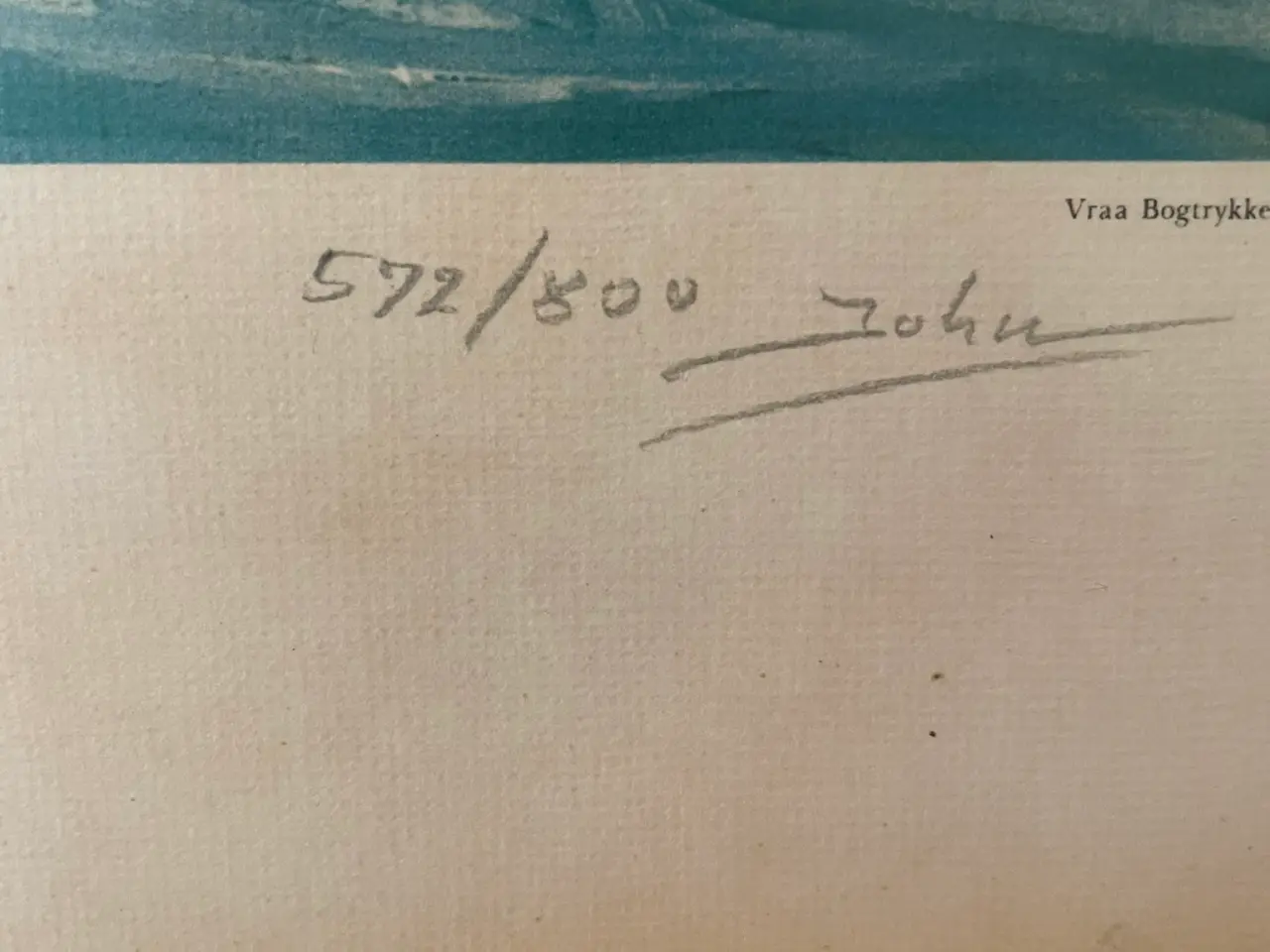 Billede 2 - Litografi Af John Kristensen
