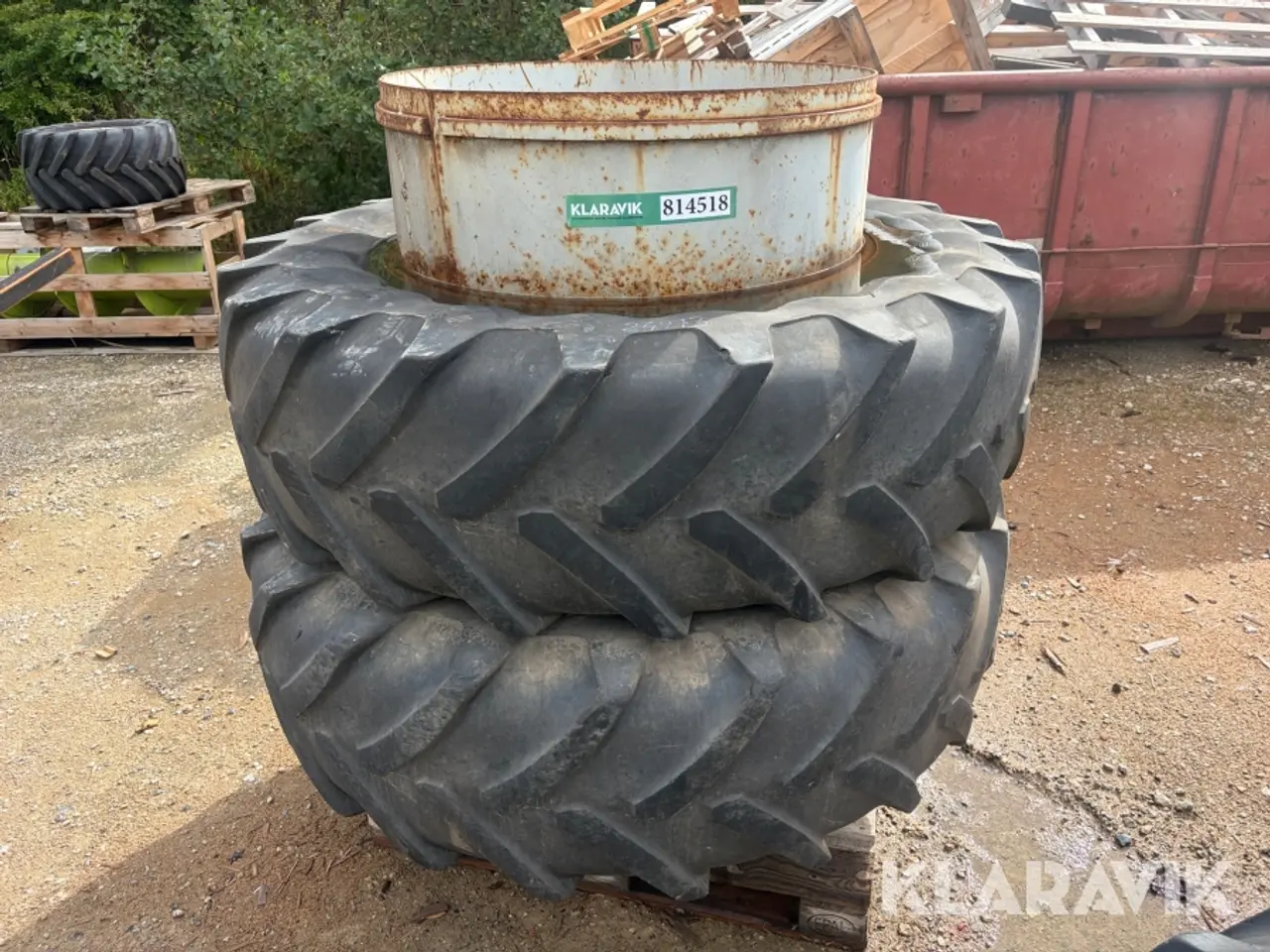 Billede 1 - Tvillinghjul Michelin 18.4 R 38 2 styk