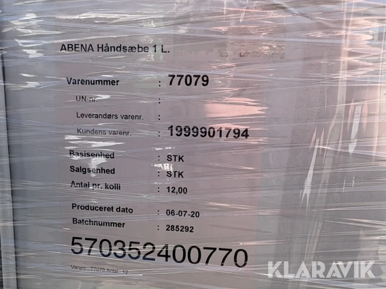 Billede 3 - Håndsæbe med dispenser Abena 1999901794