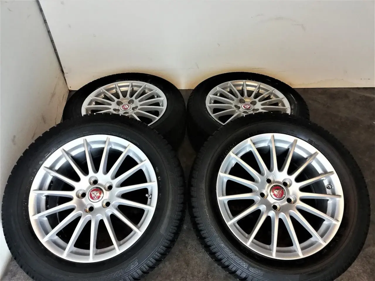 Billede 3 - 5x108 17" ET49 Jaguar Libra vintersæt ink. TPMS