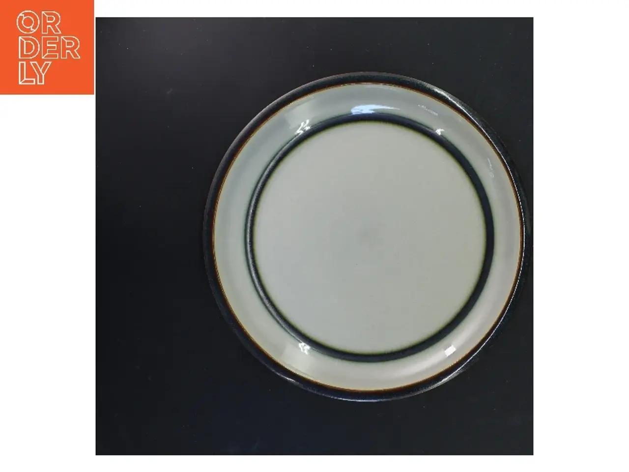 Billede 2 - B&G tema stoneware 304 serveringsfad B&G (str. Ø 29,5 cm)