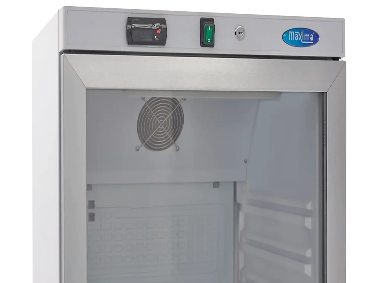 Billede 3 - Displaykøleskab 400 L – hvid – B60 x D59 x H184 cm