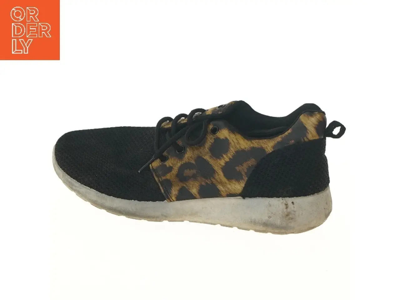 Billede 1 - Sneakers med leopardmønster str. 38 (str. 38 )