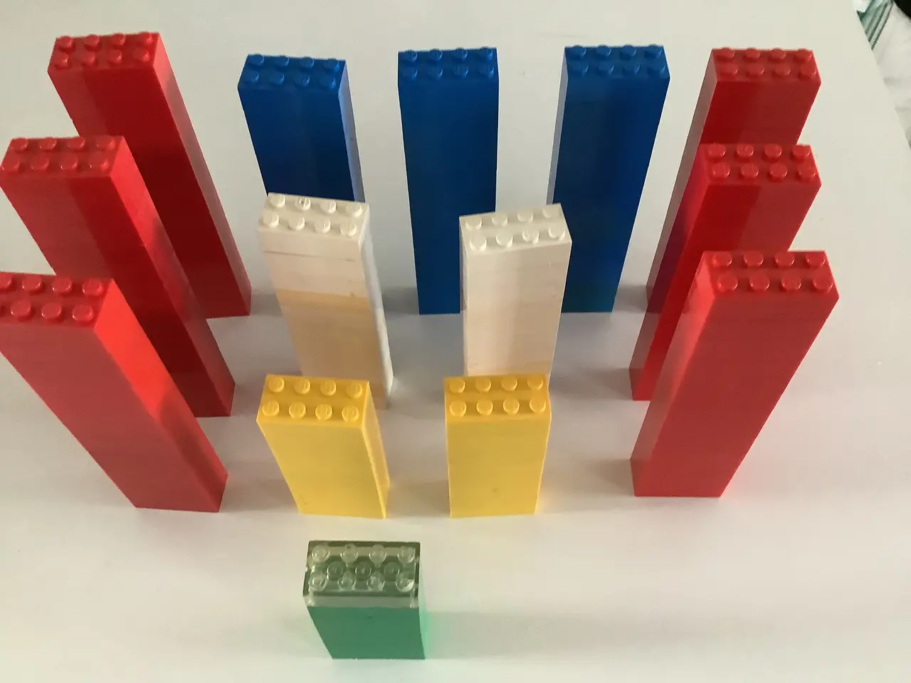 Billede 6 - Lego blandede klodser og figurer og Lego spand
