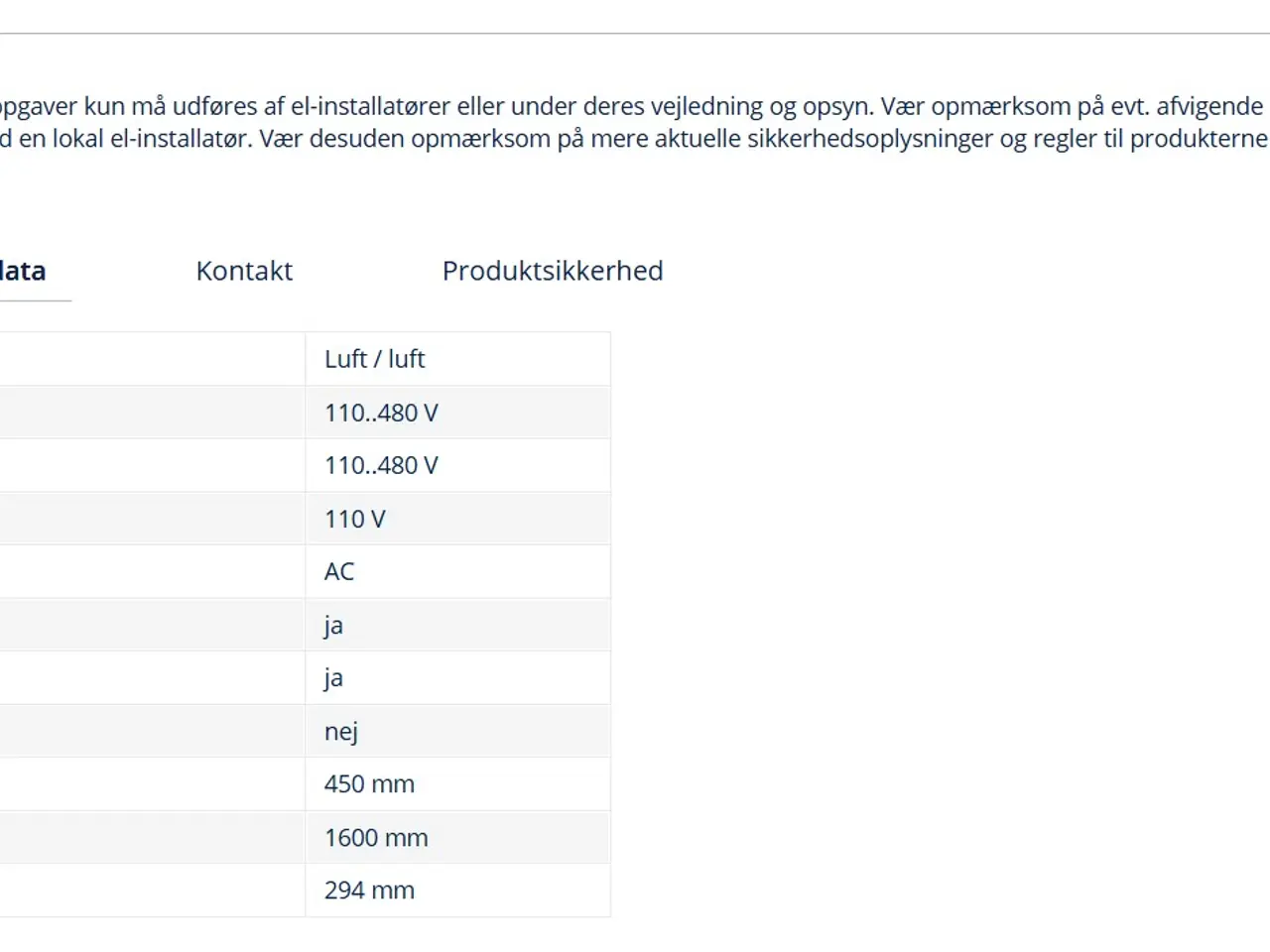 Billede 2 - Kabinet klimaanlæg - Aircon anlæg til Eltavler,