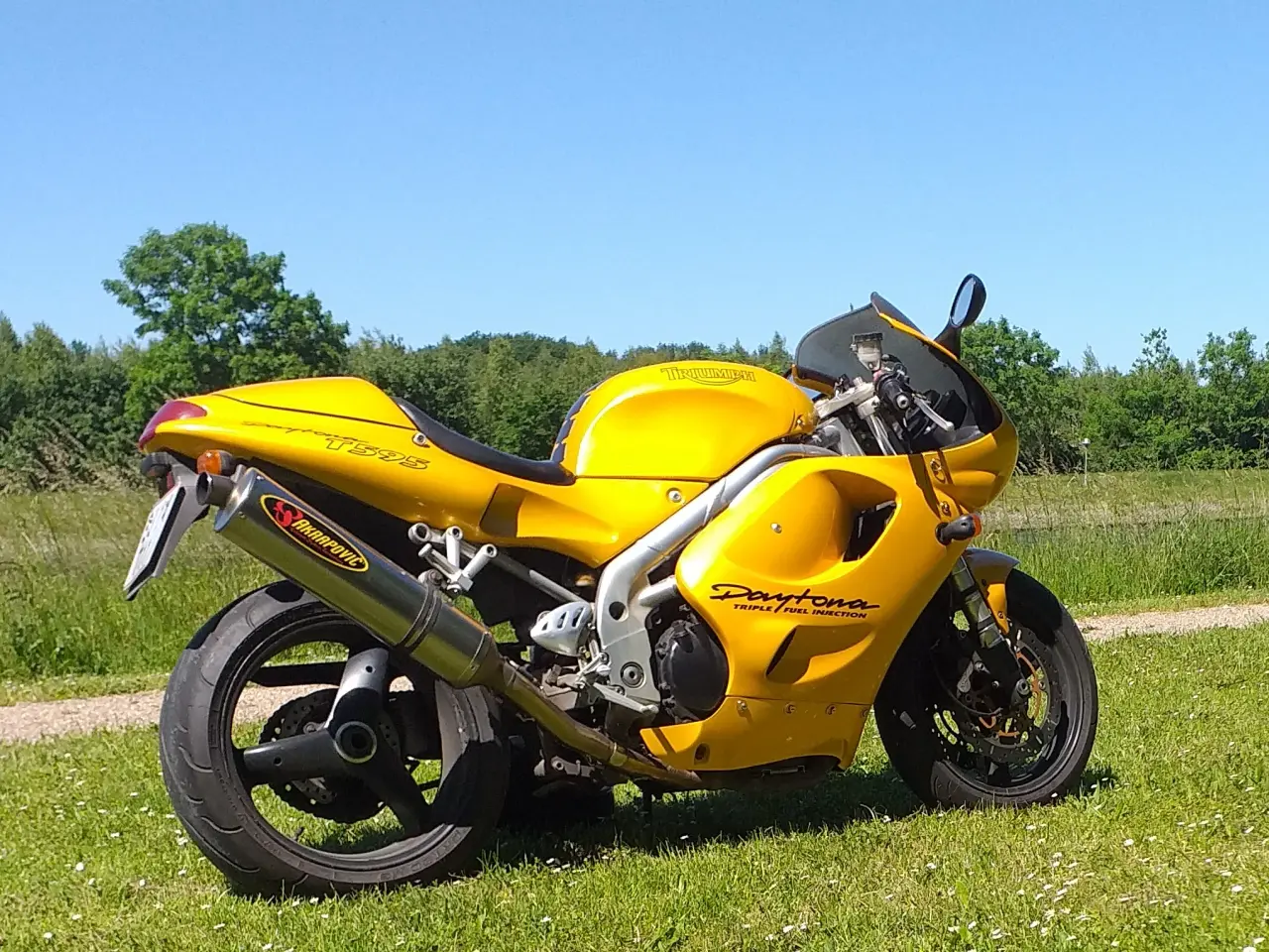 Billede 2 - Triumph Daytona t595 km. 49.700 + ekstra