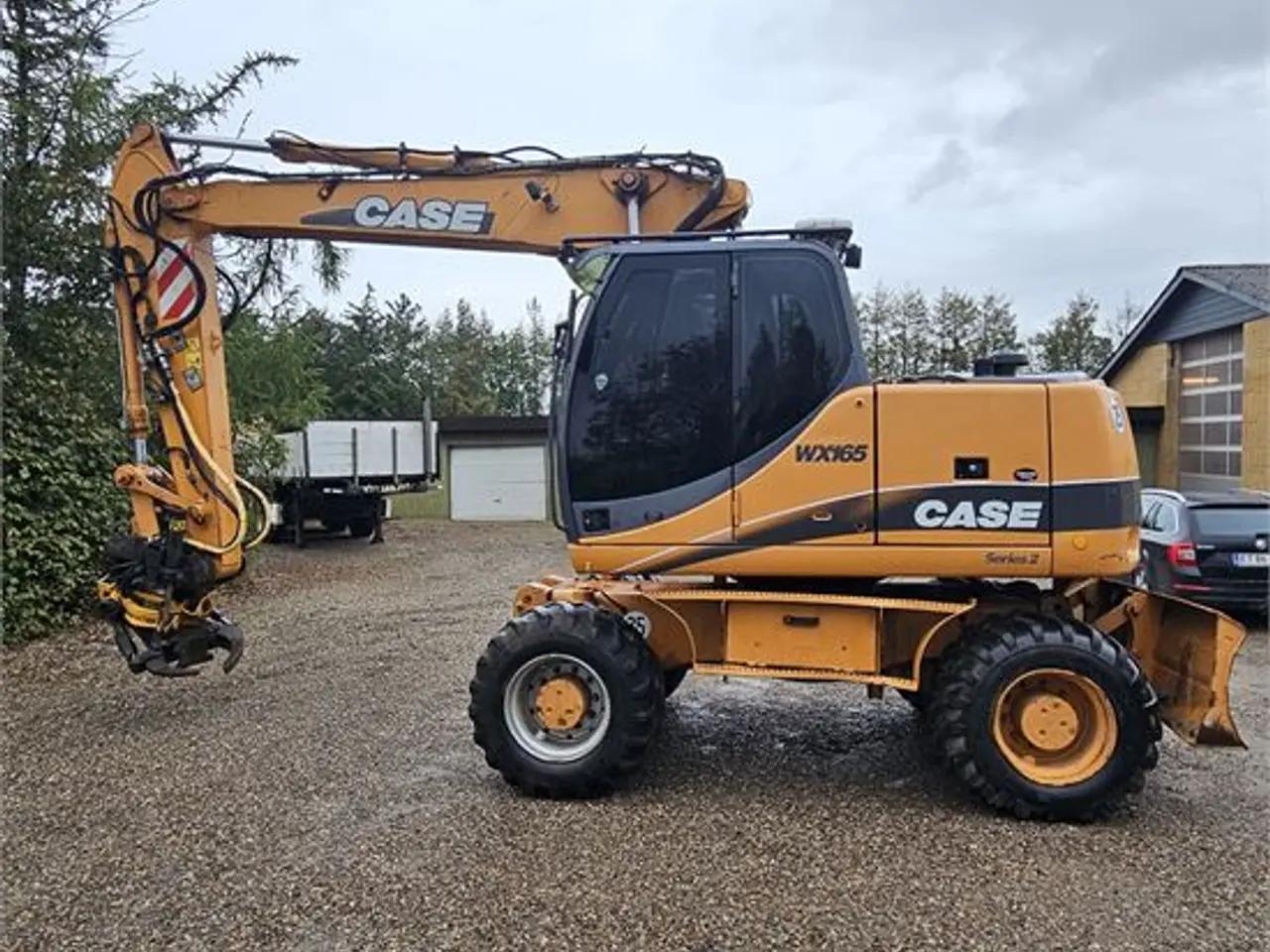 Billede 2 - Case WX165 series 2 - 18 ton - Engcon rototilt