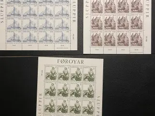 Færøerne helark afa 97-99 - Postfriske