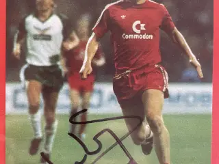 Autograf af Søren Lerby (10x15cm) !