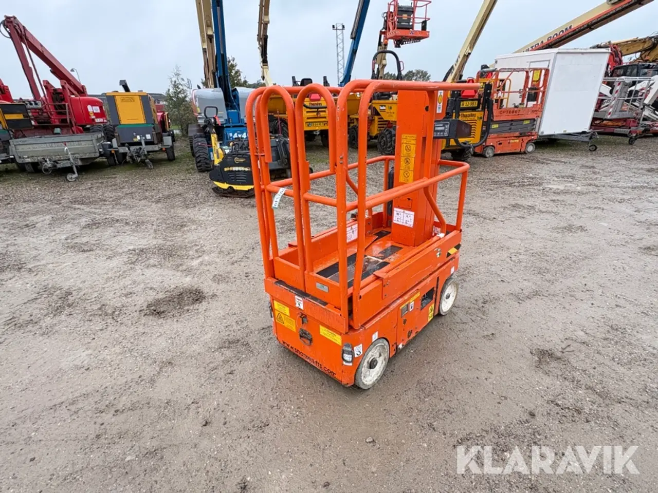 Billede 3 - Søjlelift Snorkel TM12 - C-E 5.6 meter 1 styk