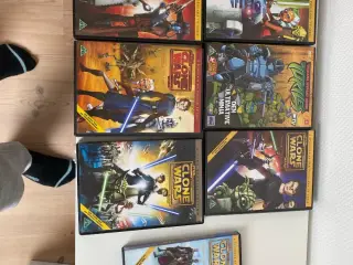 Star wars dvd og film