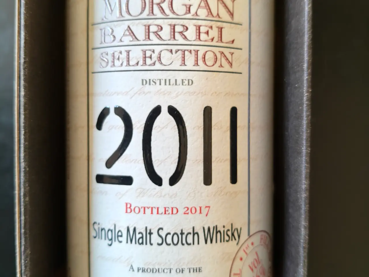 Billede 2 - Whisky Wilson & Morgan Caol Ila 2011/2017 46 % 6 å