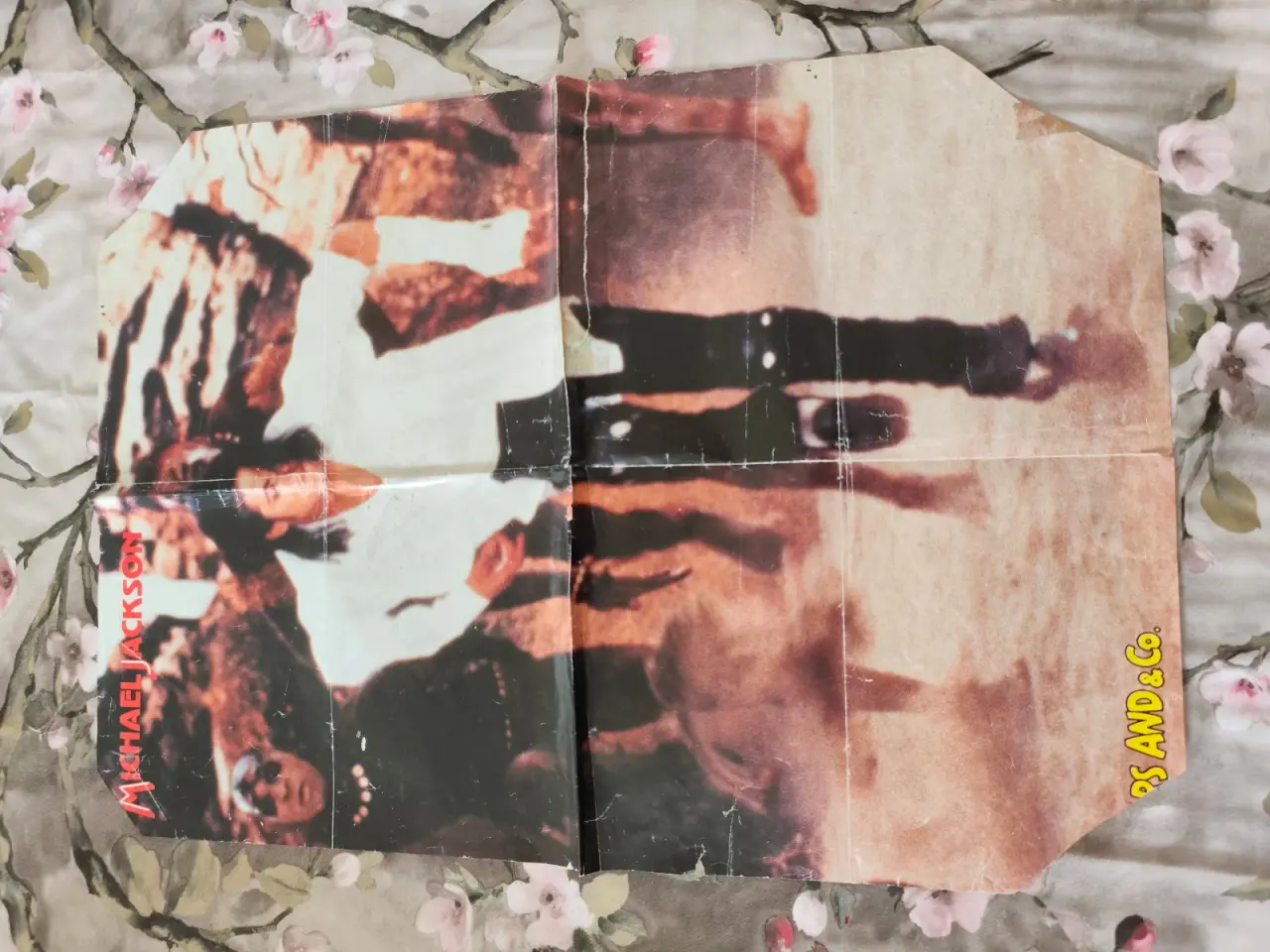 Billede 1 - Plakat med Michael Jackson fra musikvideoeblack or