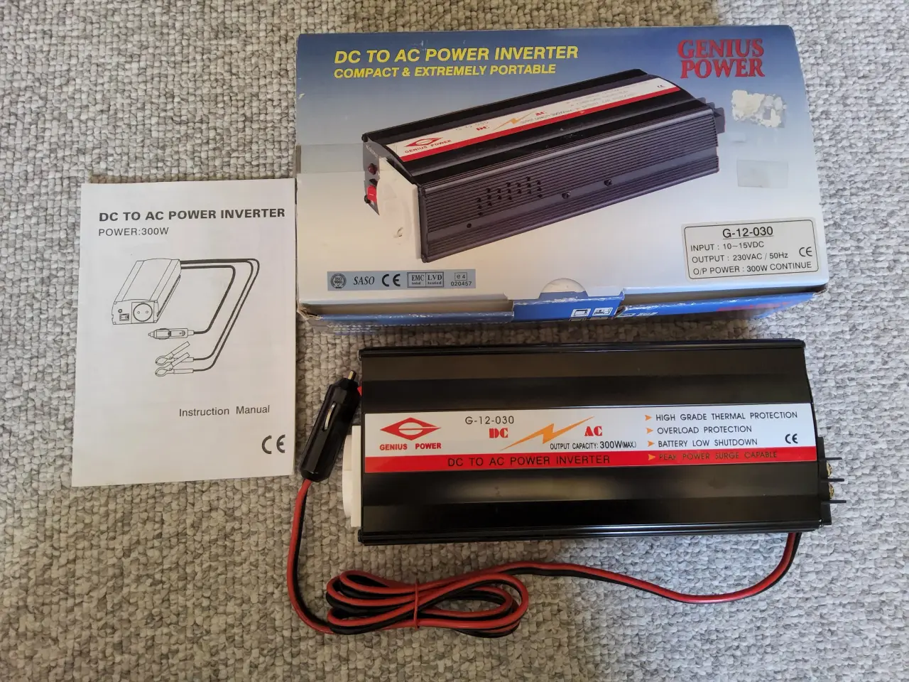 Billede 1 - 12v til 220v Converter til bil
