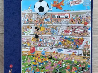 Jan van Haasteren - Football 1000 brikker