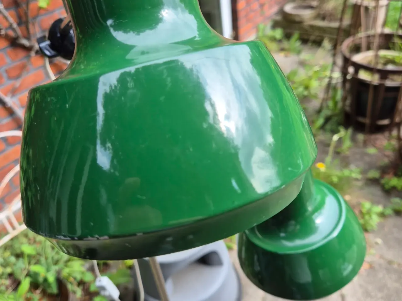 Billede 4 - Gulvlampe med to grønne spot